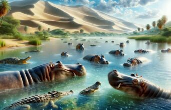 У пустелі Сахара колись жили бегемоти та крокодили — з’ясували хіміки