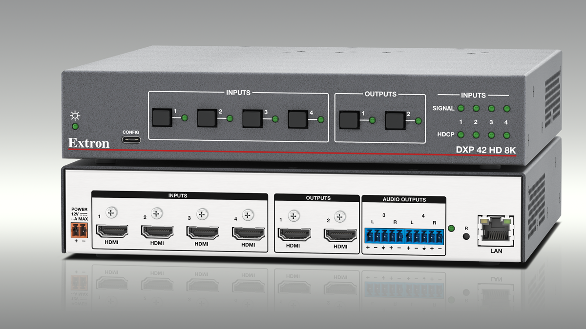 Представлен новый 8K HDMI матричный переключатель компании Extron